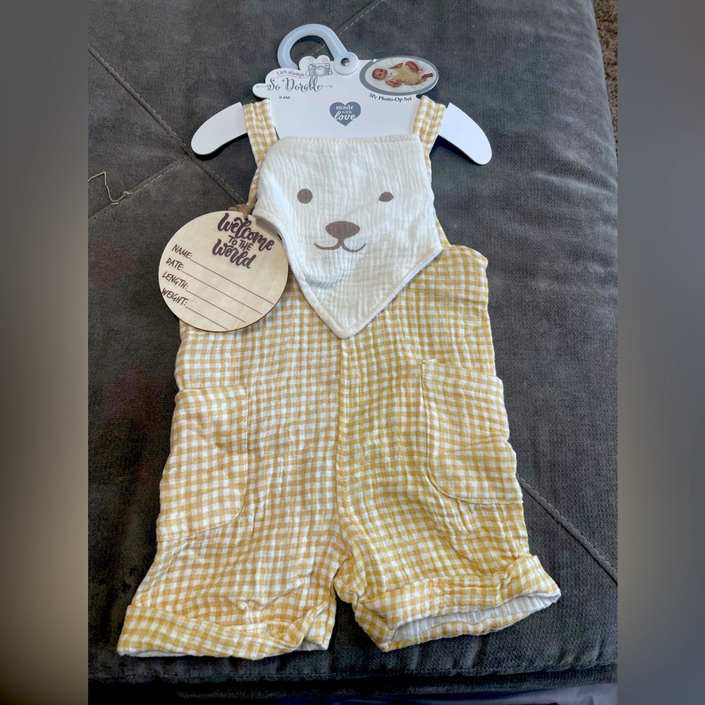 Baby photo op set